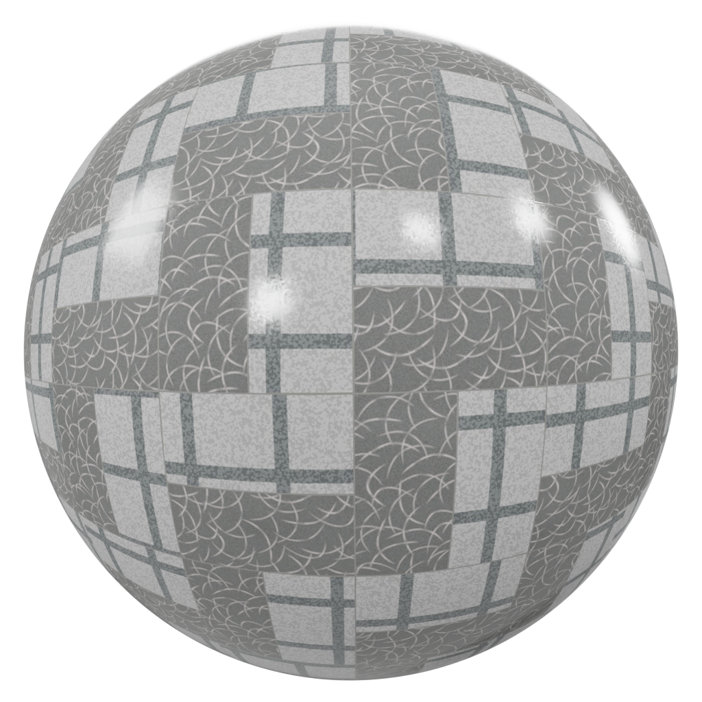 Gray straw basket tiles FREE 3D tiles materials BlenderKit