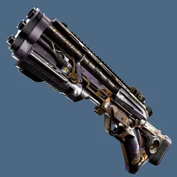 Futuristic Sci-fi Weapon