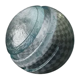 Decorative Waves Crystal Glass