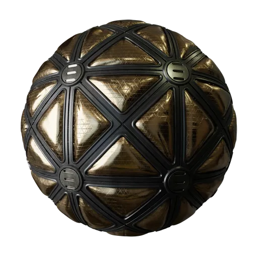 Scifi Gold Foil Retaining Mesh
