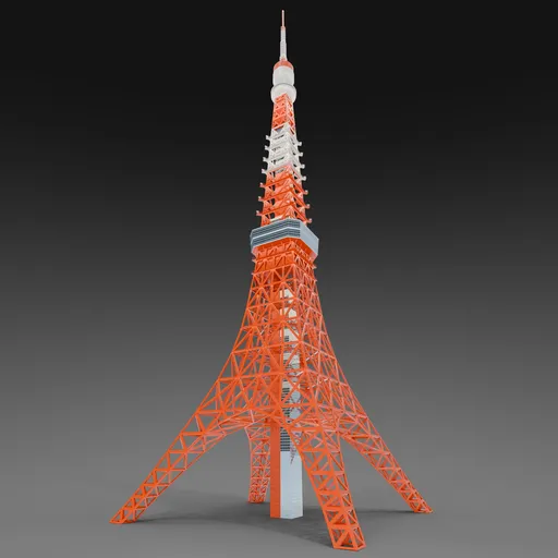 Tokyo Tower Full Scale