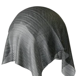 Dark window curtains