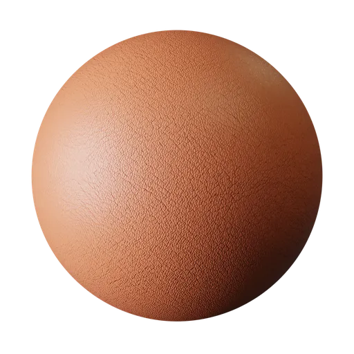 Calfskin Leather Burnt Sienna