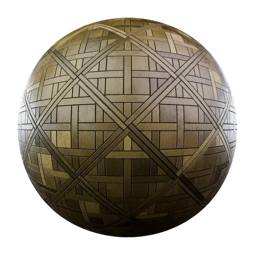 Square parquet seamless material