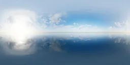 Soft Bright Horizon Sky