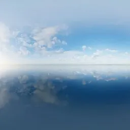 Soft Bright Horizon Sky