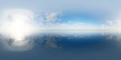 Soft Bright Horizon Sky