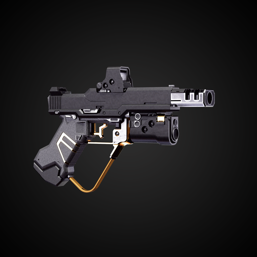SciFi GameReady Melee SciFi Weapons models BlenderKit