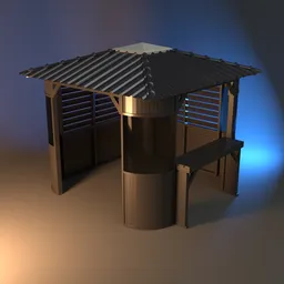 Coffee Gazebo for hot tubs