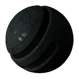 Heavy Scratched Painted Steel