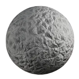 High-quality PBR Stone 03 procedural material suitable for Blender 3D projects, easy to modify for various applications.