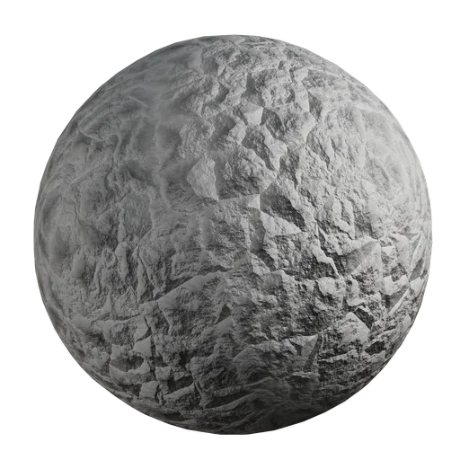 High-quality PBR Stone 03 procedural material suitable for Blender 3D projects, easy to modify for various applications.