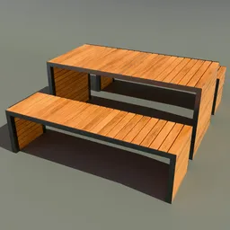 Picnic bench