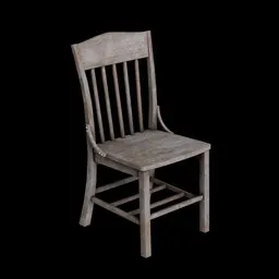 "Discover Chair 03, a stunning wooden chair modeled in Blender 3D. Perfect for any interior design project, this chair boasts a faded, worn look and ultra-realistic details. Highly upvoted and of high quality, this solid object in a void is a must-have for any 3D model enthusiast."