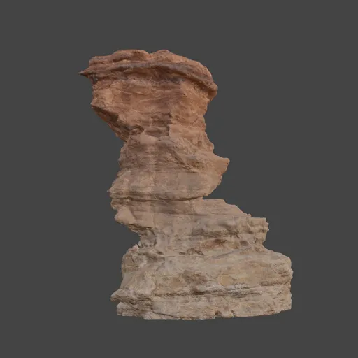 Sandstone Desert Rock Formation