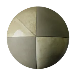 AR3Dmat Geometrical Triangle Tiles