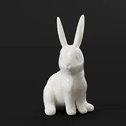 Easter Bunny Figure