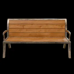 Wooden Bench