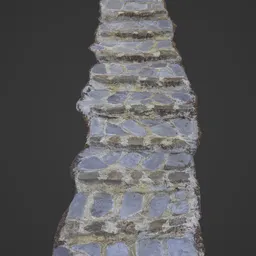 Stone Steps Outdoor Photoscan