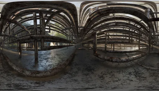 Rusty Industrial Structure