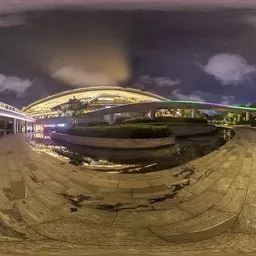 Small rivers at night 16k