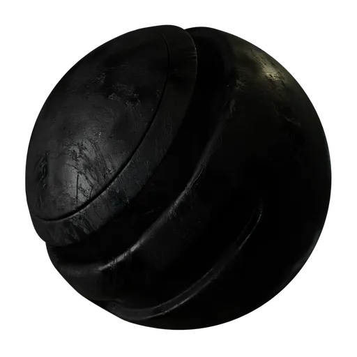 High-resolution PBR Asphalt Material for 3D modeling in Blender, depicting realistic street surfacing texture.