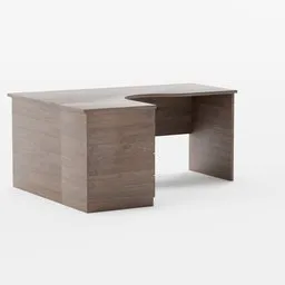 Wood Office Table