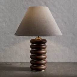 Table Lamp Modern Wooden