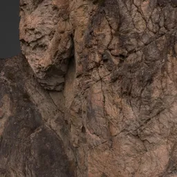 Rugged Cliff Rock Photoscan