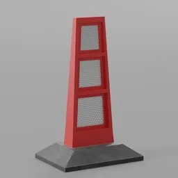 Flexible road delineator