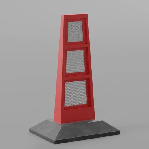 Flexible road delineator