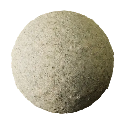 High-resolution 3D dry soil texture for Blender PBR material with realistic mud and dirt displacement detail.
