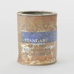 Rusty Metal Can