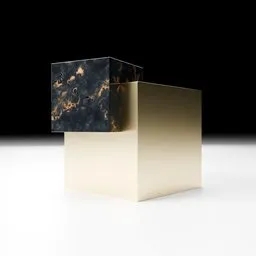 Intersecting Cube Sculpture