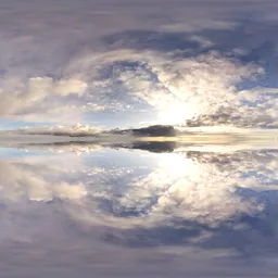 Infinite Real Sky - Cloudy Morning