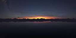 Night Twilight Sky Landscape