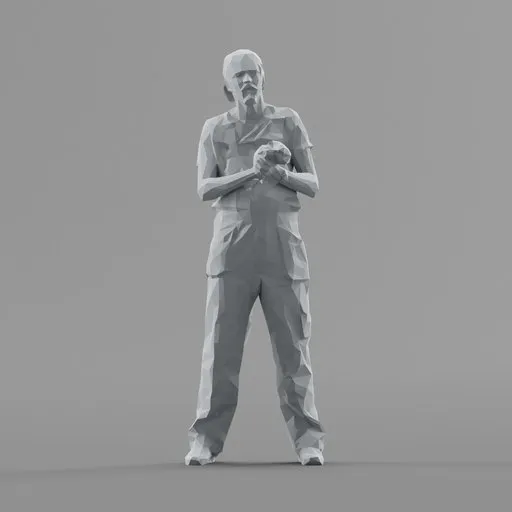Lowpoly Car Mechanic