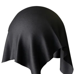 Plain Black Velvet