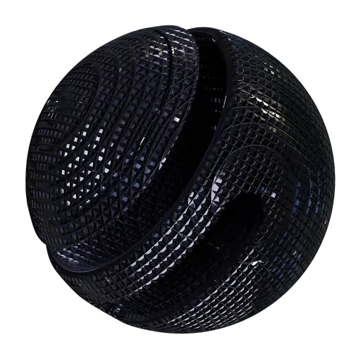 Metallic Squarer Pattern