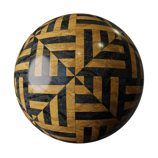 Marble orange tiles