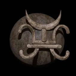 Rokviz Ancient ornament symbol brush