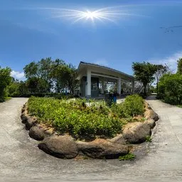 Daytime sun deck