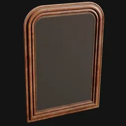 1800s French Wall Mirror Unpainted