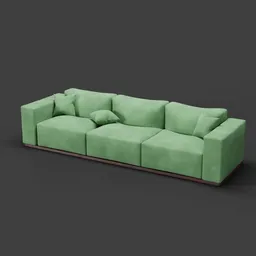 Sage Green Sofa
