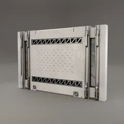 Sci-Fi Wall Panel