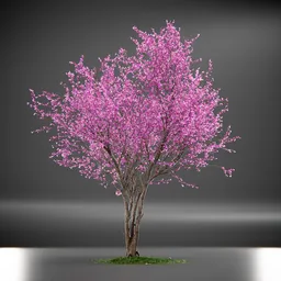 Tree Eastern Redbud Animated