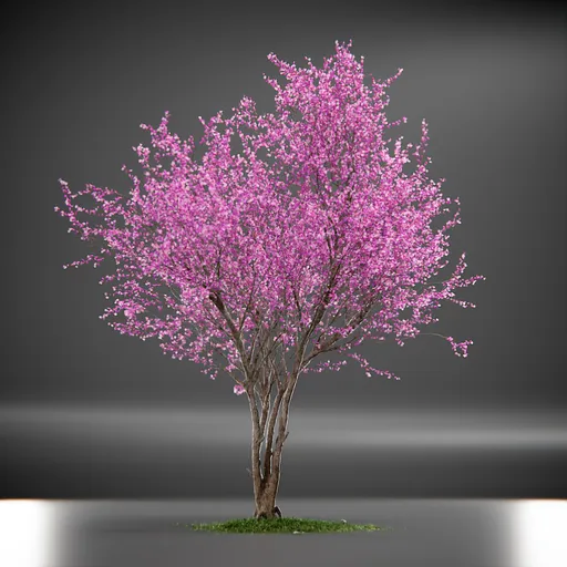 Tree Eastern Redbud Animated