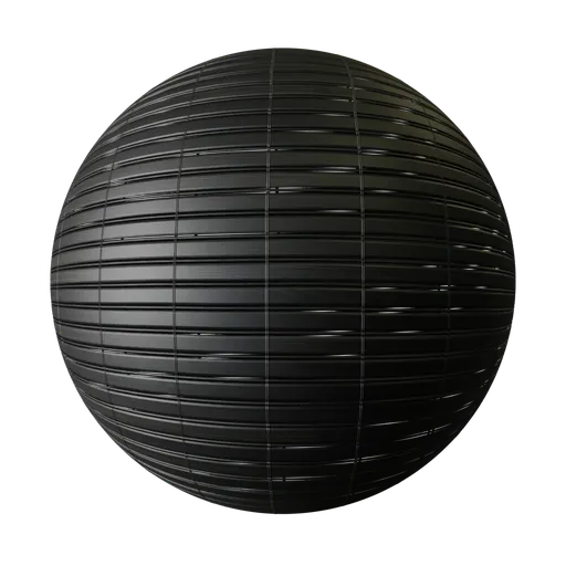 Wooden black blinds