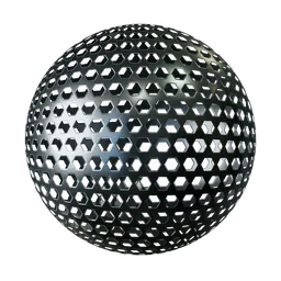 Perforated Metal Hexagonal