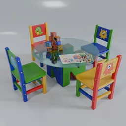 Playroom kids set